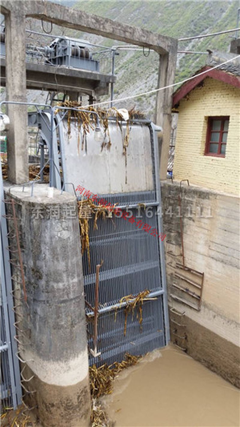 回轉式清污機使用現場