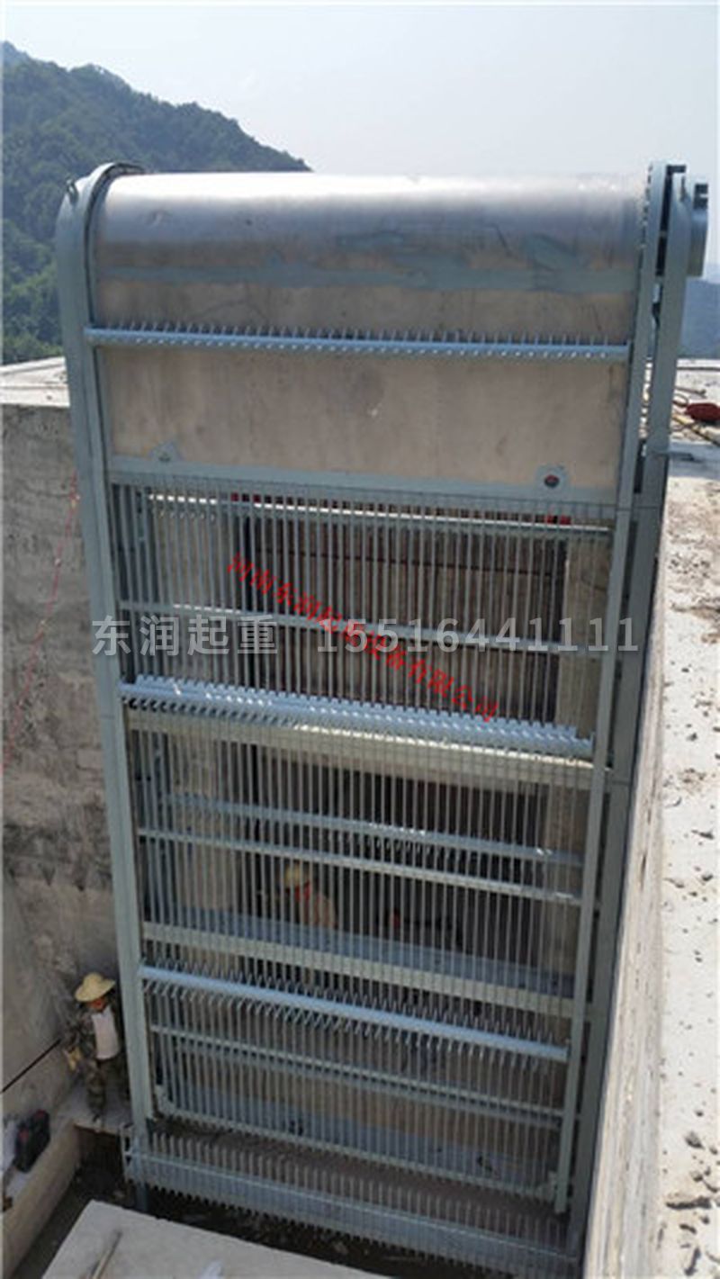 回轉式清污機使用現場