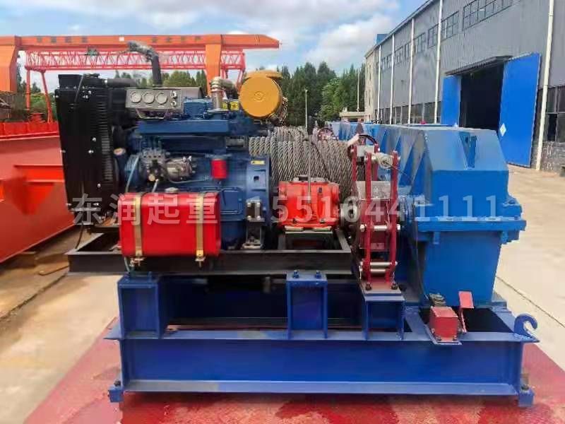 柴油機式卷揚機發(fā)運中石油吐哈石油勘探指揮部