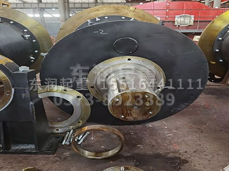 卷筒軸承座安裝