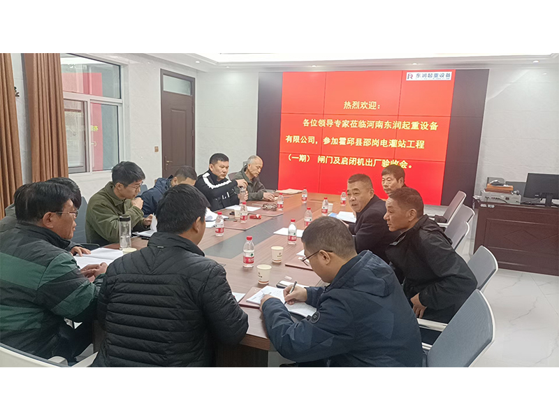 熱烈歡迎安徽省水利專家到我公司指導(dǎo)工作